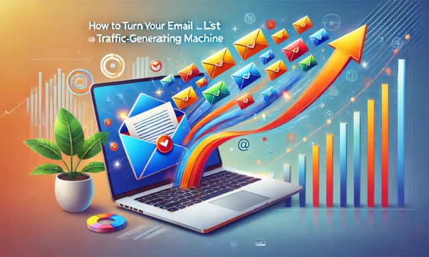 How to Turn Your Email List into a Traffic-Generating Machine