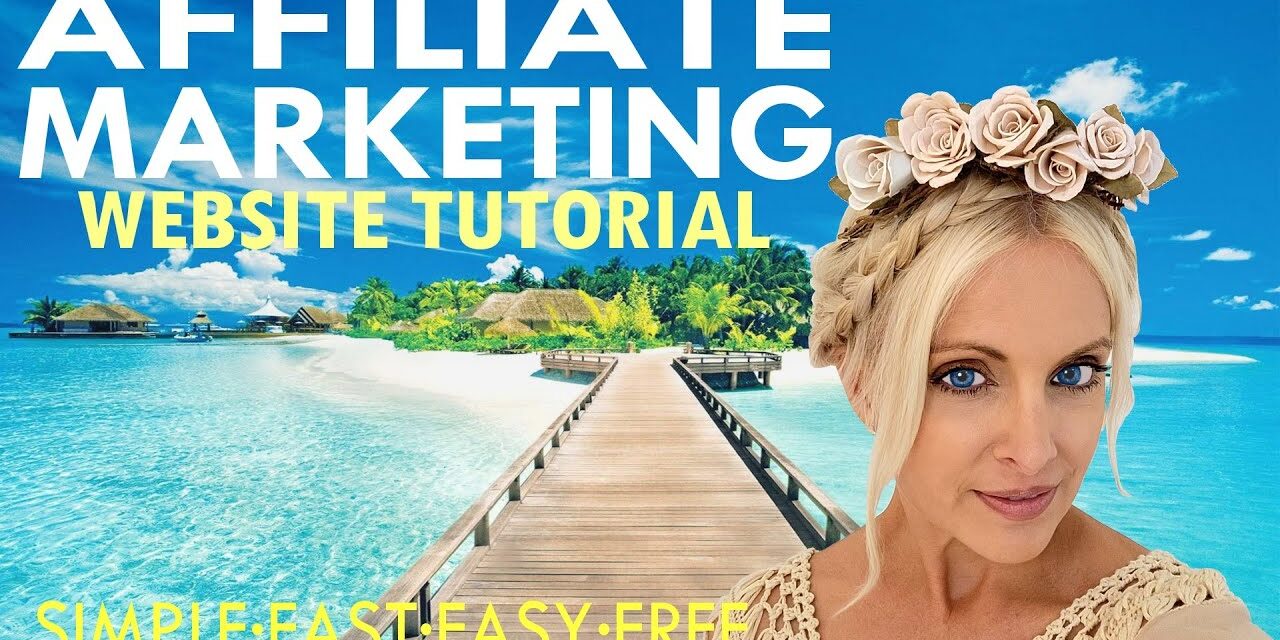 Make An Affiliate Marketing Website 2024 ~ Make $21,000 A Month Passive Income