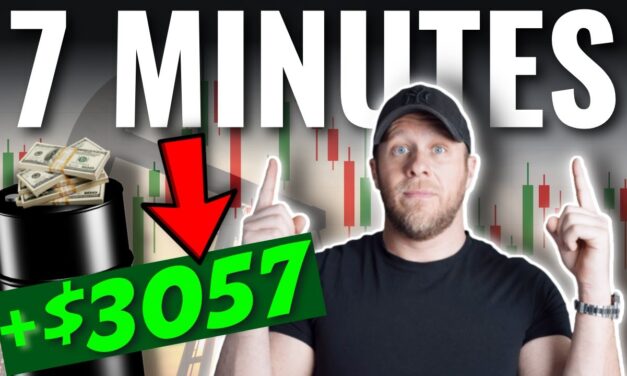 $3000 in 7 MINUTES – Day Trading Oil