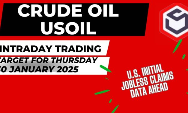 Crude Oil Trading | Crude Oil Prediction for Today Thursday 30 January 2025