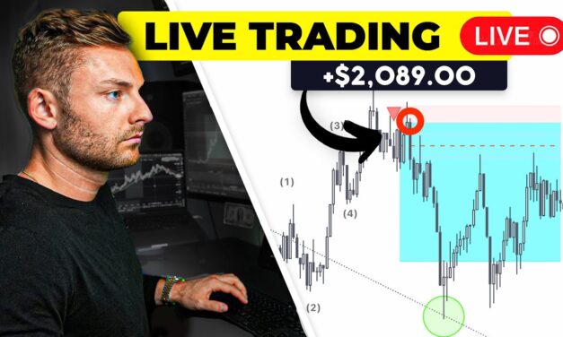 LIVE TRADING CRYPTO – How To Make $2,098 In One Day (100x Strategy)
