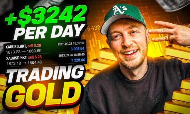 Make $3K Every DAY Trading GOLD (Easy Strategy)