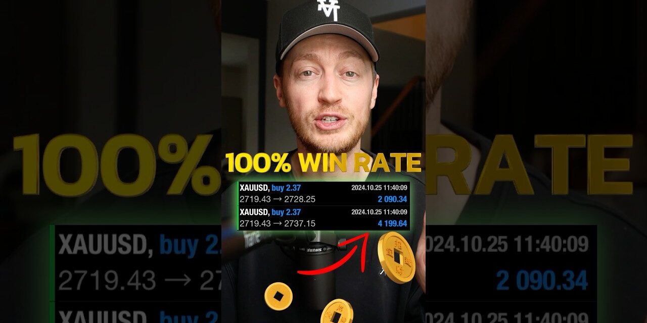 100% Gold & Forex Trading Signals (WIN RATE) #trading