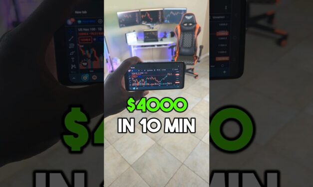 $4000 in 10 mins day trading from home