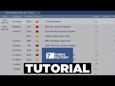 How to Trade The News! (Forex Factory Fundamental Trading)