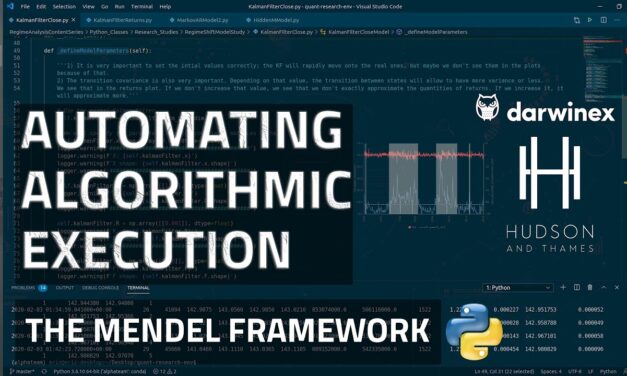1.11) Automating Algorithmic Trading Strategy Execution | The Mendel Framework