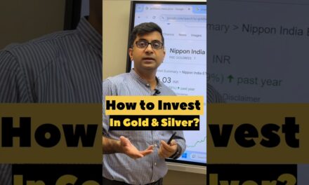 Best Way to Invest in Gold & Silver| Anuj Gupta #gold #goldinvestment