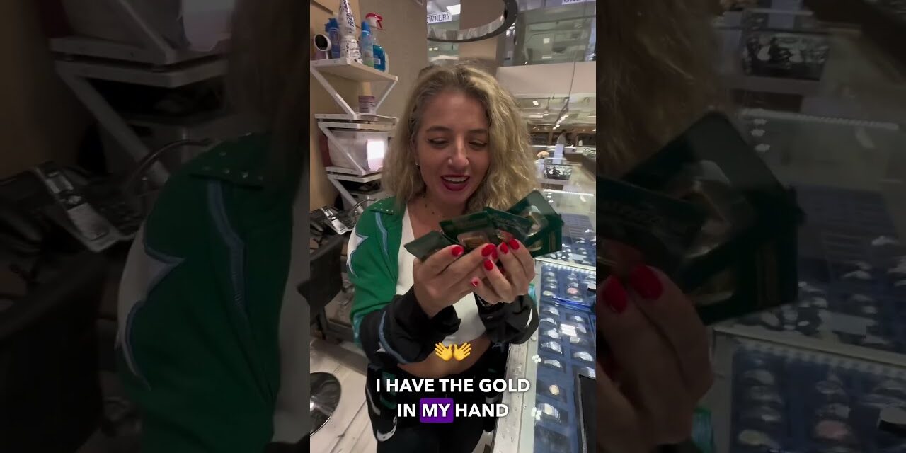 Trading gold w a watch