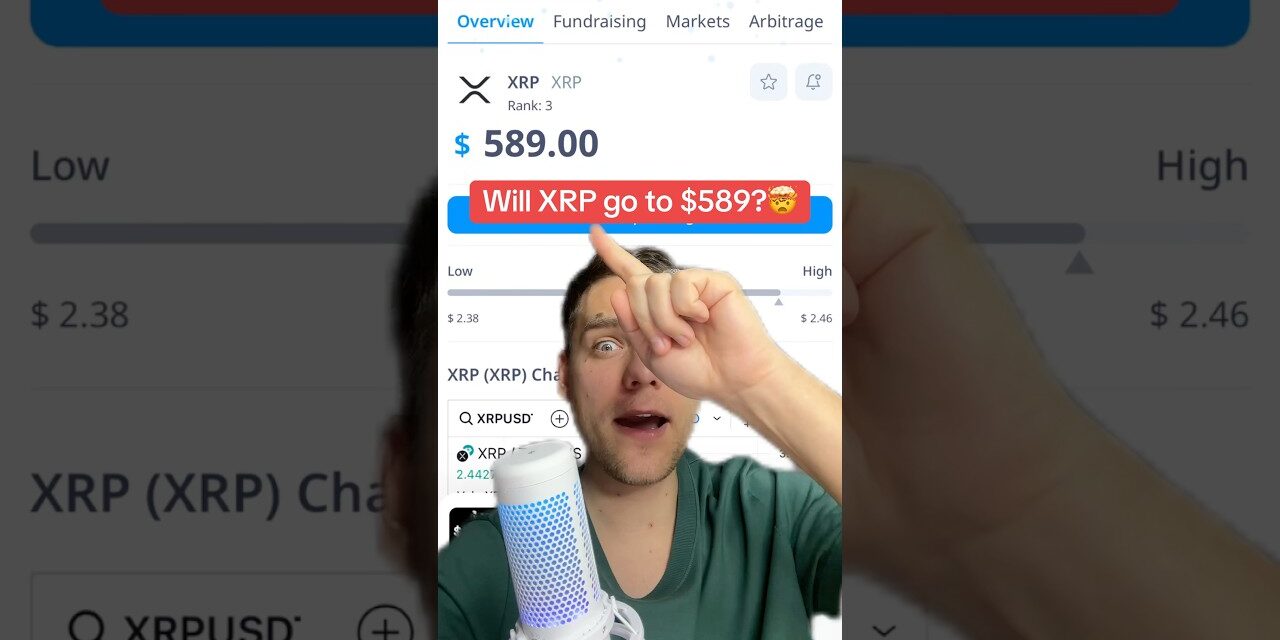 Will XRP reach $589 ? #trading #crypto #xrp #ripple
