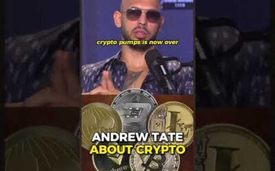 ANDREW TATE SAYS THIS ABOUT CRYPTO FUTURE  #shorts