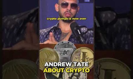 ANDREW TATE SAYS THIS ABOUT CRYPTO FUTURE #shorts