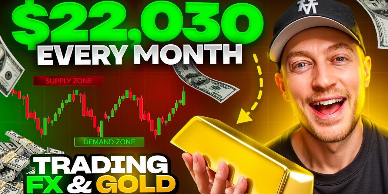 Easiest 5 MIN Supply & Demand Scalping Strategy (Trading GOLD & FOREX)