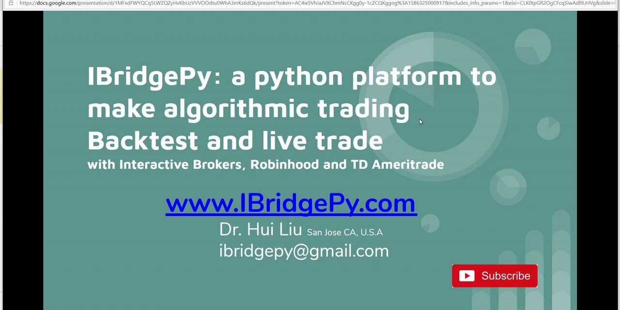 Get market time open close hours for automated algorithmic trading Python TD Ameritrade IB Robinhood