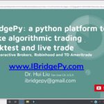 Get market time open close hours for automated algorithmic trading Python TD Ameritrade IB Robinhood