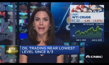 Oil trading near lowest level since August 3