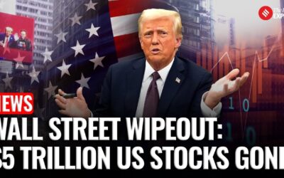 Wall Street Tanks: $5 Trillion Lost as Trade War Sparks Global Recession Fears | Trump | US Tariffs