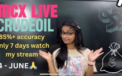 4 JUNE  | MCX Live Trading | Crude Oil Live Trading  | Commodity Trading Live Stock Market Live #mcx