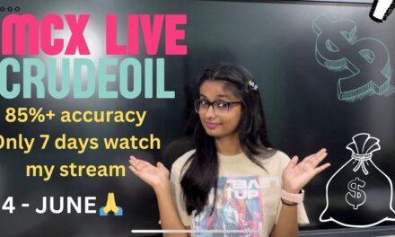 4 JUNE | MCX Live Trading | Crude Oil Live Trading | Commodity Trading Live Stock Market Live #mcx