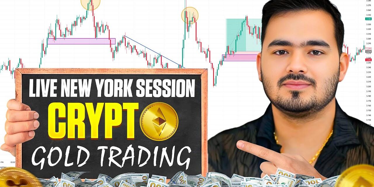 Crypto & Gold Live Trading || 20 May || The Trade Room –  Mayank Raj