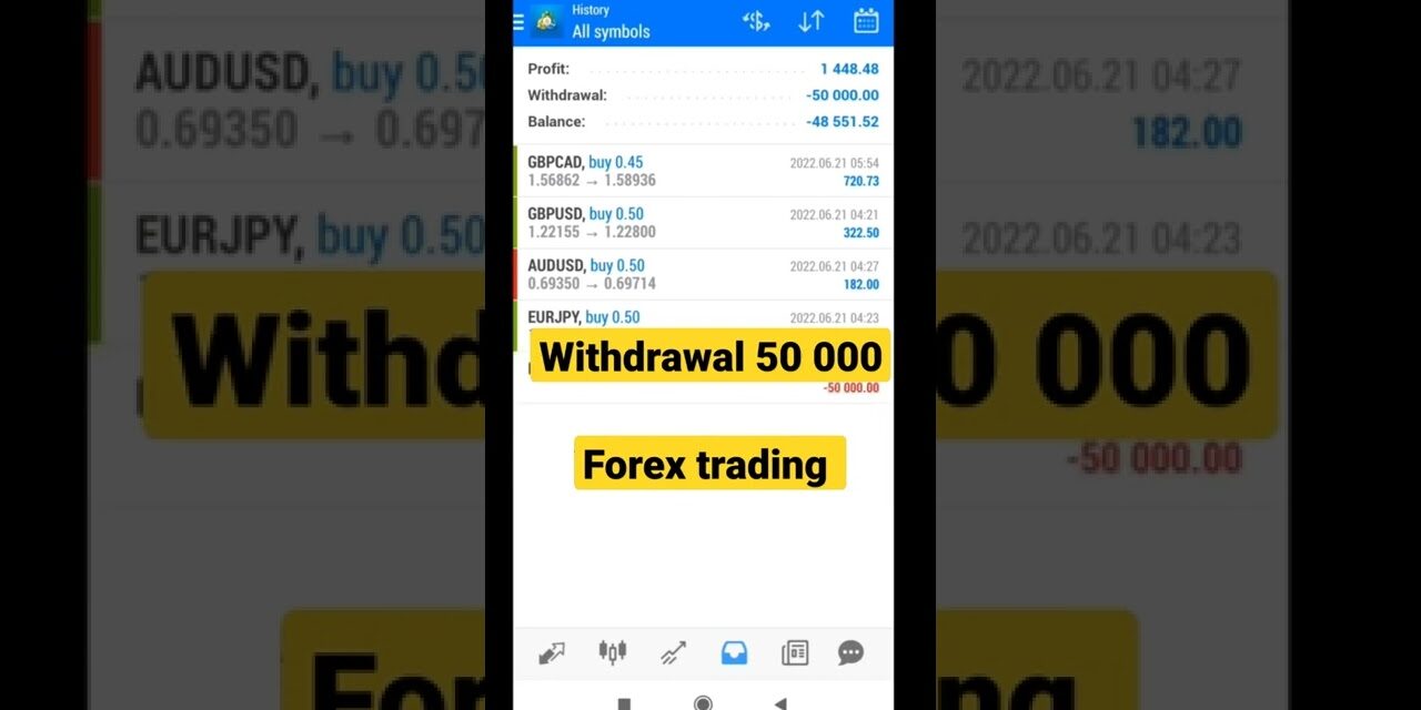 Forex trading withdrawal 50,000 USD #forextrading #viralshorts #viral #viralvideos #withdraw