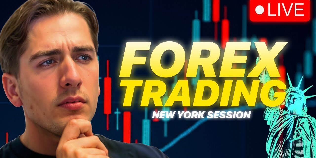 LIVE FOREX TRADING | XAUUSD, EURUSD, USDJPY, GBPUSD | New York Session