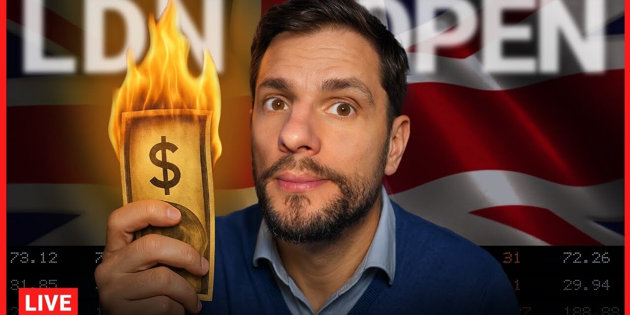 Live Bitcoin & Futures Market Analysis | London Session Trading