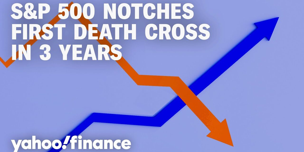 S&P 500 notches first death cross in 3 years