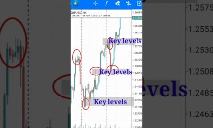 How to spot key levels in Forex Market MT4 chart #forex #shortsfeed #shorts