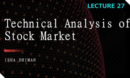 Lecture 27 : Technical Analysis of stock market