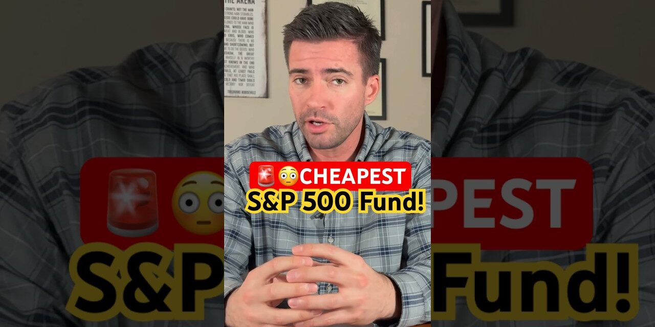 Cheapest S&P 500 Fund Ever – MASSIVE COMPOUND INTEREST FASTER