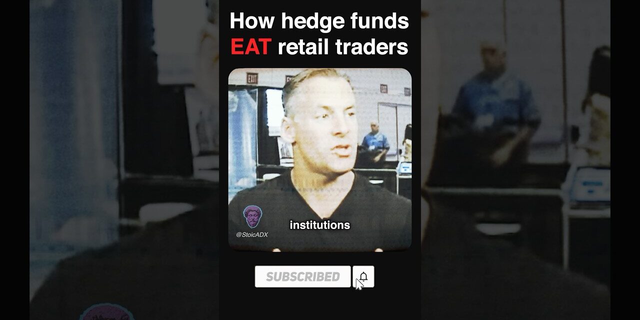 How hedge funds win against retail traders #motivation #inspiration #mindset #discipline #trading