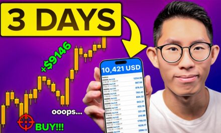 I turned $500 to $9000 in 3 Days Trading GOLD