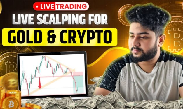 Live Crypto and Gold Scalping Trading | 25 June | #goldtrading #cryptotrading #bitcoin