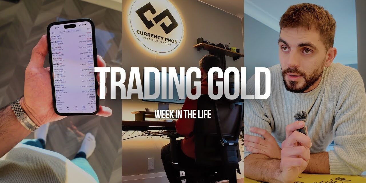 Trading Gold +2.5% Profit (FULL ANALYSIS) – Week in the Life