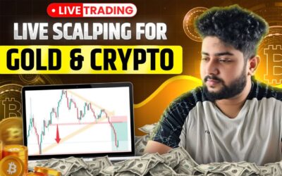 Live Crypto and Gold Scalping Trading | 18 August | #goldtrading #cryptotrading #bitcoin