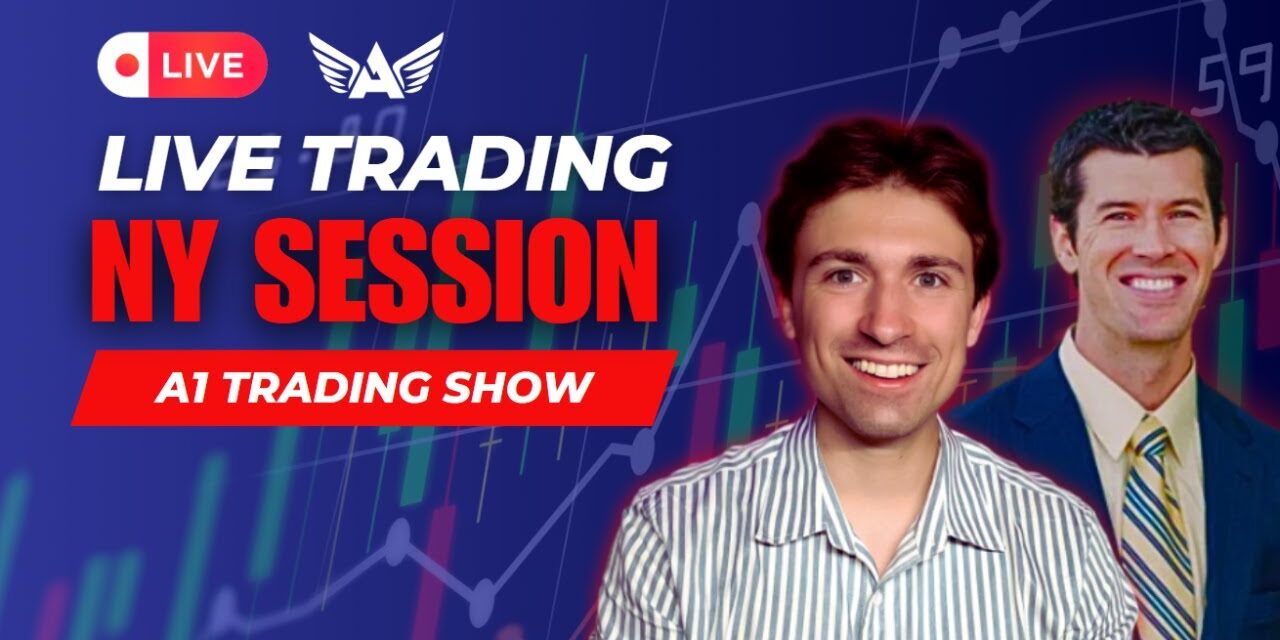 Trading Gold, Indices, and FOREX LIVE