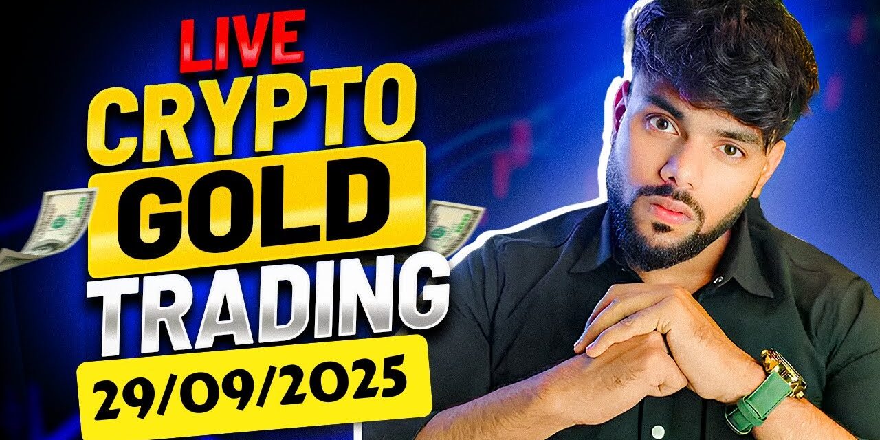 Live Trading on Bitcoin | Gold |Scalp with BSP Concept | #Live #btc #Gold #29 Sep-2025