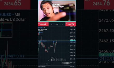 Cara settiing BUY & SELL stop di MT5 #trading #forex #shorts