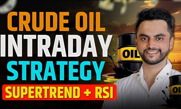 Crude Oil Intraday Strategy | Supertrend + RSI | Crude Oil Trading Marathi