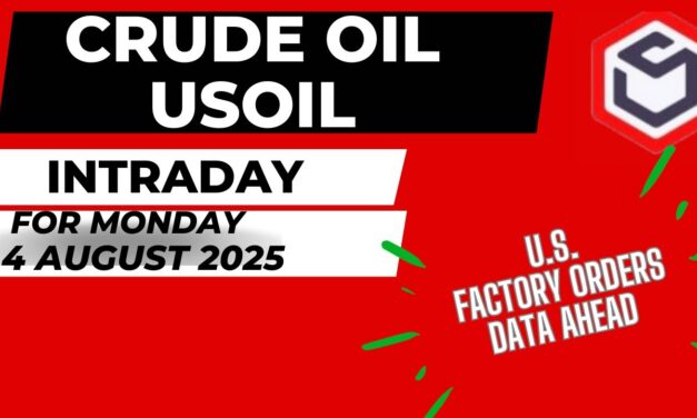 Crude Oil Prediction for Today Monday 4 August with TARGET USOIL Trading  Crude Oil Trading
