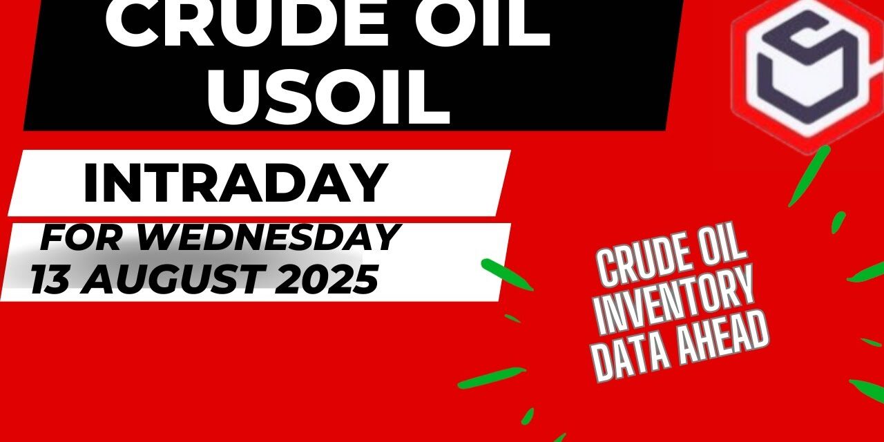 Crude Oil Trading | Crude Oil Prediction for Today Wednesday 13 August 2025 with TARGET