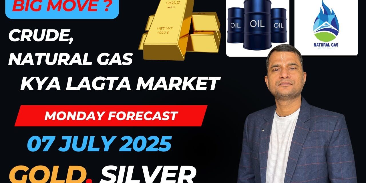 Crude Oil and Natural Gas Analysis For Monday, 07 July 2025, Crude Oil Tomorrow #NaturalGasAnalysis