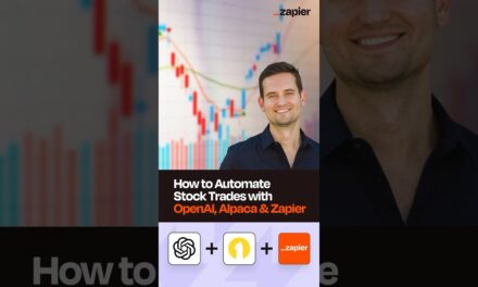How to Automate Stock Trades with OpenAI, Alpaca, Zapier