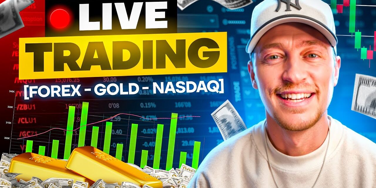 Live Trading Forex, Gold, And Nasdaq (ORB Scalping DOMINANCE)