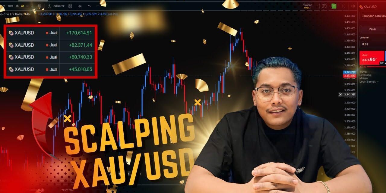 Scalping XAU/USD | Cara Cepat Dapat Uang dari Trading Gold!