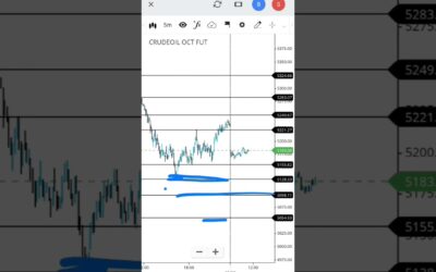 Crude Oil Intraday Levels #crudeoilking #commoditytrading