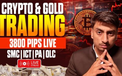 Live GOLD and CRYPTO SMC/ICT Analysis | Live Trading Gold & Crypto | NitishFx | 29 September