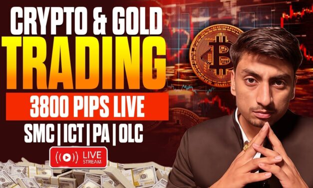 Live GOLD and CRYPTO SMC/ICT Analysis | Live Trading Gold & Crypto | NitishFx | 29 September