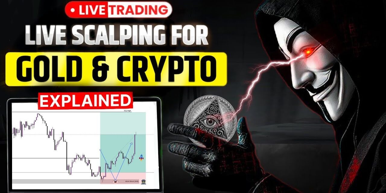 Live GOLD and CRYPTO Scalping Trading | DAY 81 #goldtrading #cryptotrading #bitcoin